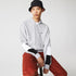 LACOSTE Hooded Colorblock Fleece Zip Sweatshirt Mens Apparel